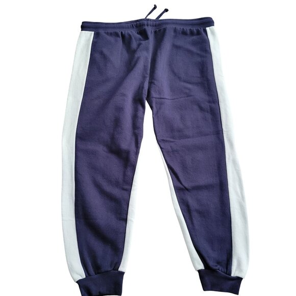 90s Nike Mens 3X Navy Tracksuit Set Hooded Jacket & Joggers White Tag Embroidere - Picture 3 of 16